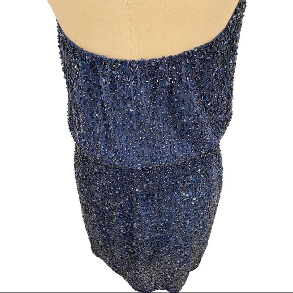 Haute Hippie Sequin Halter Dress - Picture 5 of 10